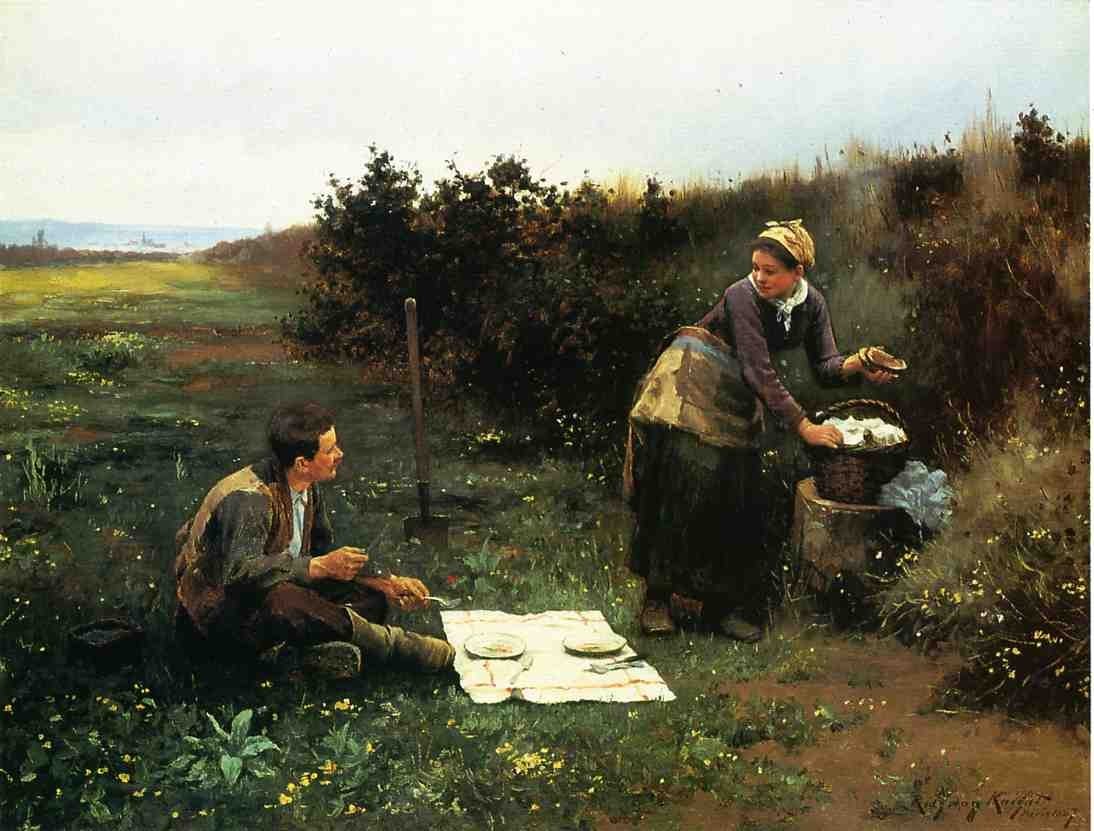 Daniel Ridgway Knight The Honeymoon Breakfast